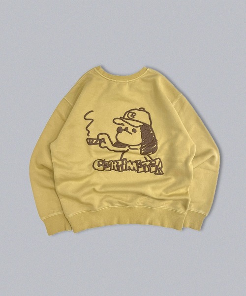 Rakugaki ruler pigment sweat（スウェット）｜centimeter（センチ