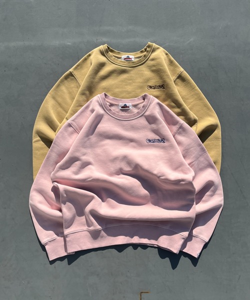 centimeter(センチメーター)の「Rakugaki ruler pigment sweat(スウェット・メンズ・ベージュ/ピンク・X-LARGE/LARGE/MEDIUM)」の5枚目の写真