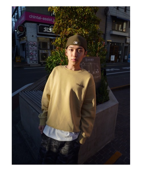centimeter(センチメーター)の「Rakugaki ruler pigment sweat(スウェット・メンズ・ベージュ/ピンク・X-LARGE/LARGE/MEDIUM)」の9枚目の写真