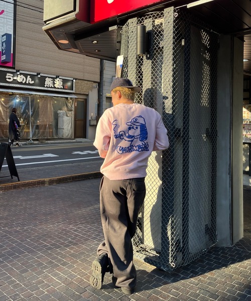 centimeter(センチメーター)の「Rakugaki ruler pigment sweat(スウェット・メンズ・ベージュ/ピンク・X-LARGE/LARGE/MEDIUM)」の14枚目の写真