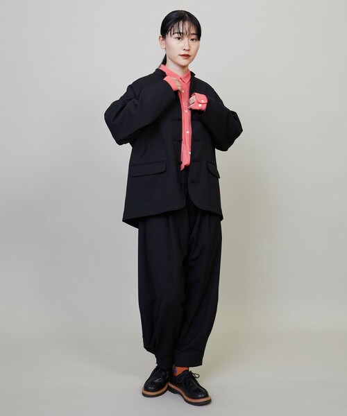 FRAPBOIS(フラボア)の「イジーギャバ ジャケット(その他アウター・レディース・グレー/ブラック・2/1)」の21枚目の写真