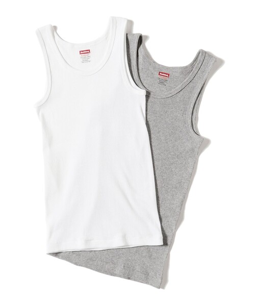 別注】Healthknit / リブ タンク セット（タンクトップ）｜Healthknit