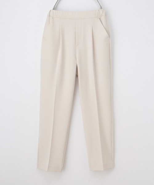 Honeys（ハニーズ）の「【ストレッチ・ウォッシャブル・イージーケア】美ージーテーパードパンツ（スラックス・レディース・ネイビー/イエロー/グレイッシュブルー/ライトグレー/ピンク/ブラック/グレイッシュベージュ/アイボリー・SS/S/M/LL/L/3L）」の16枚目の写真