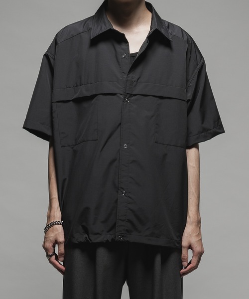 CASPER JOHN（キャスパージョン）の「Bubble tech fishing shirts/バブルテックフィッシングシャツ（シャツ/ブラウス・メンズ・ブラック/サックスブルー/グレー/ブルー/ホワイト・X-SMALL/SMALL/MEDIUM/LARGE）」の2枚目の写真