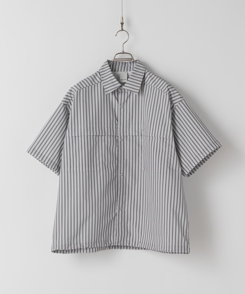 CASPER JOHN（キャスパージョン）の「Bubble tech fishing shirts/バブルテックフィッシングシャツ（シャツ/ブラウス・メンズ・ブラック/サックスブルー/グレー/ブルー/ホワイト・X-SMALL/SMALL/MEDIUM/LARGE）」の18枚目の写真