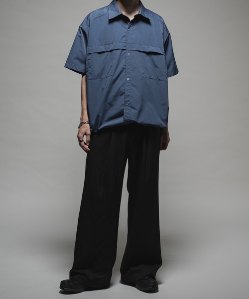 CASPER JOHN（キャスパージョン）の「Bubble tech fishing shirts/バブルテックフィッシングシャツ（シャツ/ブラウス・メンズ・ブラック/サックスブルー/グレー/ブルー/ホワイト・X-SMALL/SMALL/MEDIUM/LARGE）」の9枚目の写真