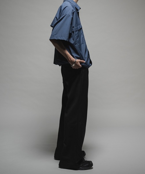 CASPER JOHN（キャスパージョン）の「Bubble tech fishing shirts/バブルテックフィッシングシャツ（シャツ/ブラウス・メンズ・ブラック/サックスブルー/グレー/ブルー/ホワイト・X-SMALL/SMALL/MEDIUM/LARGE）」の10枚目の写真