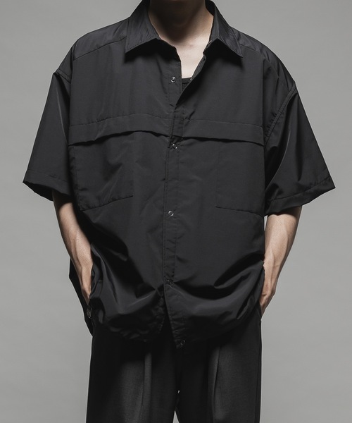 CASPER JOHN（キャスパージョン）の「Bubble tech fishing shirts/バブルテックフィッシングシャツ（シャツ/ブラウス・メンズ・ブラック/サックスブルー/グレー/ブルー/ホワイト・X-SMALL/SMALL/MEDIUM/LARGE）」の13枚目の写真