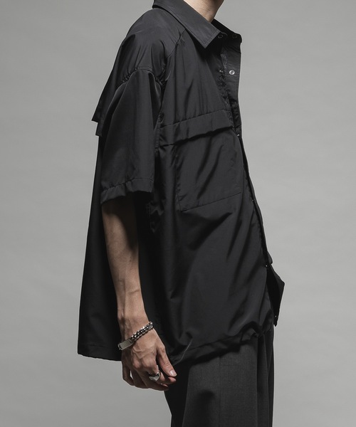 CASPER JOHN（キャスパージョン）の「Bubble tech fishing shirts/バブルテックフィッシングシャツ（シャツ/ブラウス・メンズ・ブラック/サックスブルー/グレー/ブルー/ホワイト・X-SMALL/SMALL/MEDIUM/LARGE）」の14枚目の写真