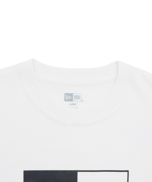 NEW ERA(ニューエラ)の「ニューエラ 半袖Tシャツ ボックスロゴ コットン(Tシャツ/カットソー・メンズ・ブラック/ブルー/ベージュ/ホワイト・L/XXL/XL/S/M)」の12枚目の写真