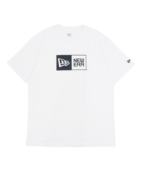 NEW ERA(ニューエラ)の「ニューエラ 半袖Tシャツ ボックスロゴ コットン(Tシャツ/カットソー・メンズ・ブラック/ブルー/ベージュ/ホワイト・L/XXL/XL/S/M)」の10枚目の写真