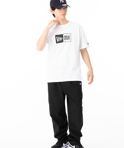NEW ERA(ニューエラ)の「ニューエラ 半袖Tシャツ ボックスロゴ コットン(Tシャツ/カットソー・メンズ・ブラック/ブルー/ベージュ/ホワイト・L/XXL/XL/S/M)」の9枚目の写真