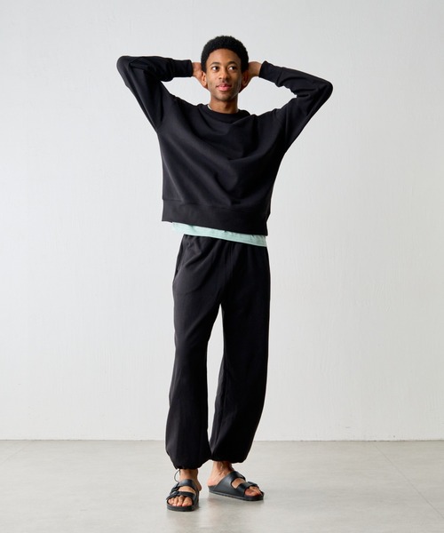 COLONY 2139（コロニートゥーワンスリーナイン）の「フレンチテリースウェットプルオーバー（スウェット・メンズ・ブラック/グレー・LARGE/MEDIUM/SMALL）」の4枚目の写真