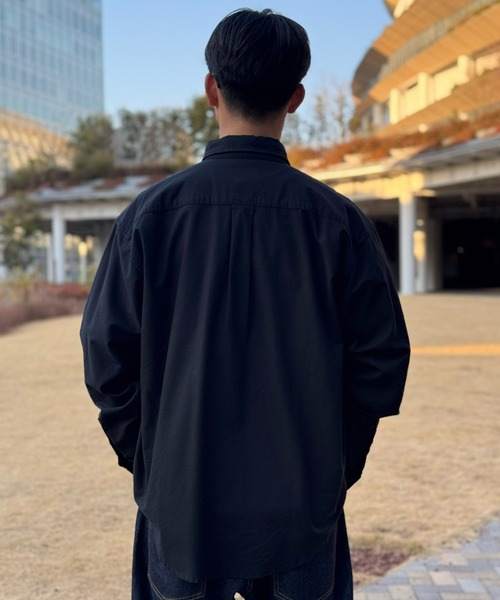 MAGIC NUMBER（マジック ナンバー）の「【MAGIC NUMBER】 OXFORD B.D SHIRT オックスフォードビーディーシャツ（シャツ/ブラウス・メンズ・ブラック/ブルー/ホワイト/グリーン・MEDIUM/LARGE/X-LARGE）」の9枚目の写真