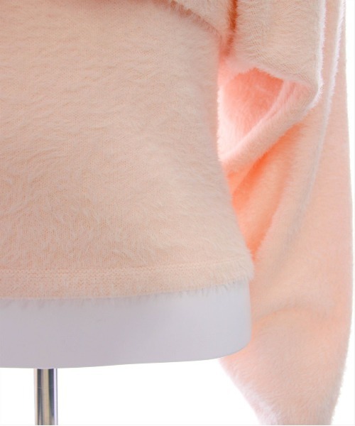 clear（クリア）の「リボンデザイン2wayニット＋ニットキャミソールセット[着回し力抜群 ガーリー]≪再入荷≫（ニット/セーター・レディース・ピンク/ライトグレー/アイボリー/サックスブルー・F）」の17枚目の写真