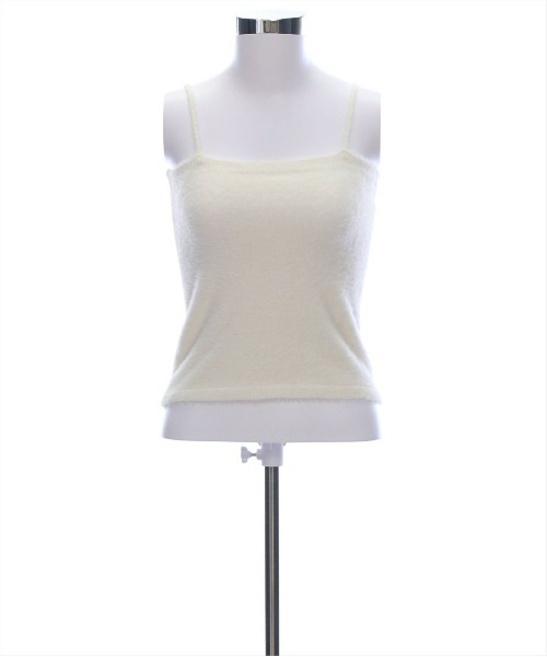 clear（クリア）の「リボンデザイン2wayニット＋ニットキャミソールセット[着回し力抜群 ガーリー]≪再入荷≫（ニット/セーター・レディース・ピンク/ライトグレー/アイボリー/サックスブルー・F）」の19枚目の写真