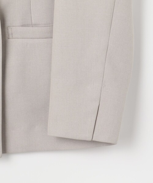 MICO COULIER（ミコクリエ）の「《セットアップ対応》ライトモククロス ジャケット（テーラードジャケット・レディース・ネイビー/グレイッシュベージュ・38）」の15枚目の写真