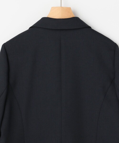 MICO COULIER（ミコクリエ）の「《セットアップ対応》ライトモククロス ジャケット（テーラードジャケット・レディース・ネイビー/グレイッシュベージュ・38）」の21枚目の写真