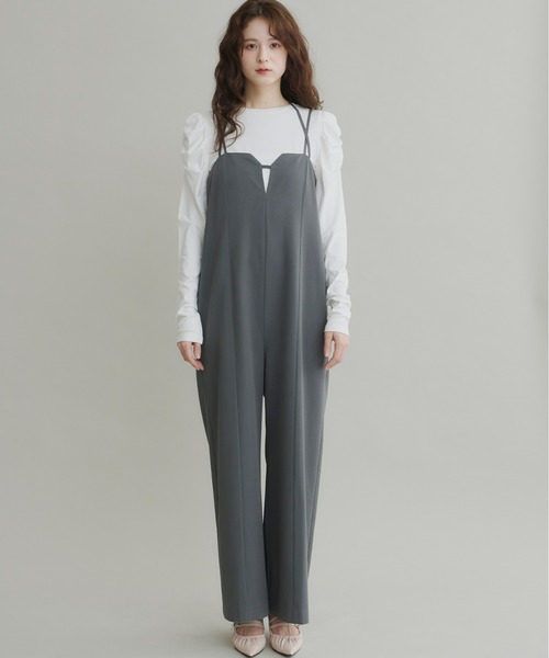 ru様 オールインワン Mグレー 楽天市場】【全品P10倍×最大30％OFFクーポン発行】ベアサロペット