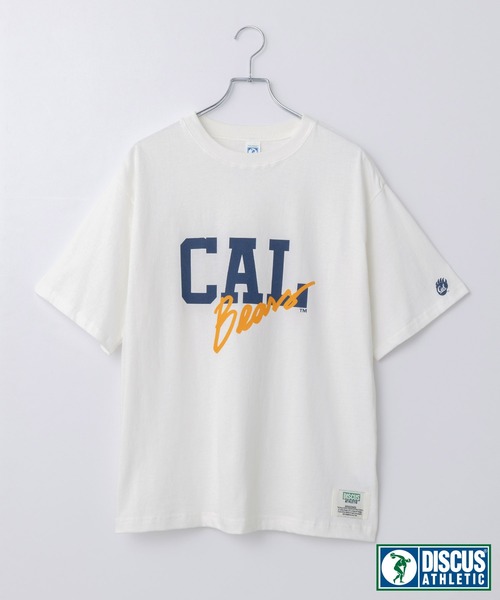 DISCUS ATHLETIC(ディスカス アスレチック)の「【DISCUS×University】ヴィンテージライクカレッジデザインプリントオーバーサイズ半袖Tシャツ(Tシャツ/カットソー・レディース・ホワイト系2/ホワイト系1/グレー系1/ブラック系1/スミクロ/ネイビー/ホワイト/ブラウン/ホワイト系/ターコイズブルー/ネイビー系/グレー系/ホワイト系3/オートミール/ブルー系/ブラック系・M/L)」の17枚目の写真