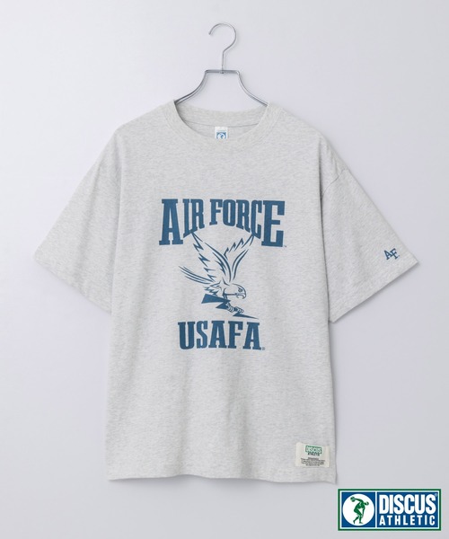 DISCUS ATHLETIC(ディスカス アスレチック)の「【DISCUS×University】ヴィンテージライクカレッジデザインプリントオーバーサイズ半袖Tシャツ(Tシャツ/カットソー・レディース・ホワイト系2/ホワイト系1/グレー系1/ブラック系1/スミクロ/ネイビー/ホワイト/ブラウン/ホワイト系/ターコイズブルー/ネイビー系/グレー系/ホワイト系3/オートミール/ブルー系/ブラック系・M/L)」の18枚目の写真