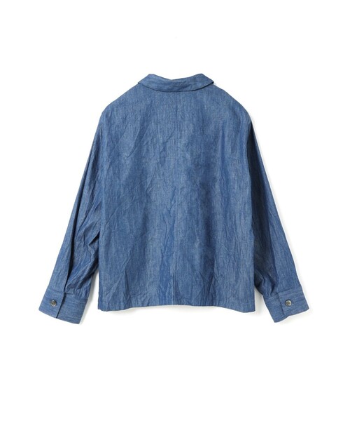 mizuiro ind デニムコンパクトシャツ（シャツ/ブラウス）｜mizuiroind