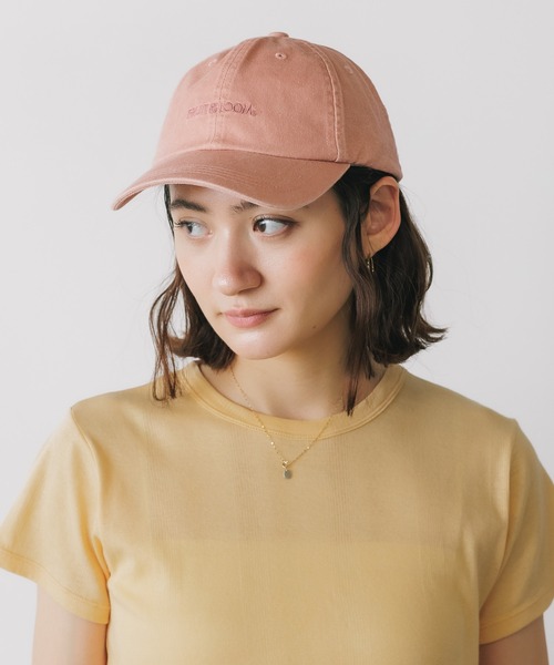 FRUIT OF THE LOOM(フルーツオブザルーム)の「FRUIT OF THE LOOM/フルーツオブザルーム PIGMENT LOGO LOW CAP キャップ(キャップ・メンズ・ブルー/チャコール/ベージュ/グリーン/ピンク/ブラウン・FREE)」の6枚目の写真