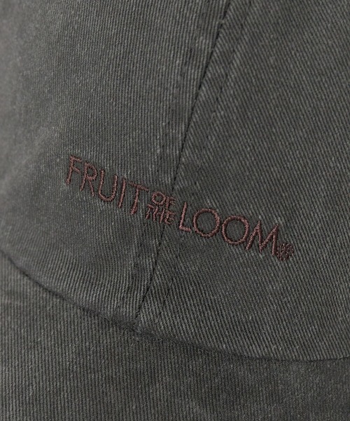 FRUIT OF THE LOOM(フルーツオブザルーム)の「FRUIT OF THE LOOM/フルーツオブザルーム PIGMENT LOGO LOW CAP キャップ(キャップ・メンズ・ブルー/チャコール/ベージュ/グリーン/ピンク/ブラウン・FREE)」の14枚目の写真