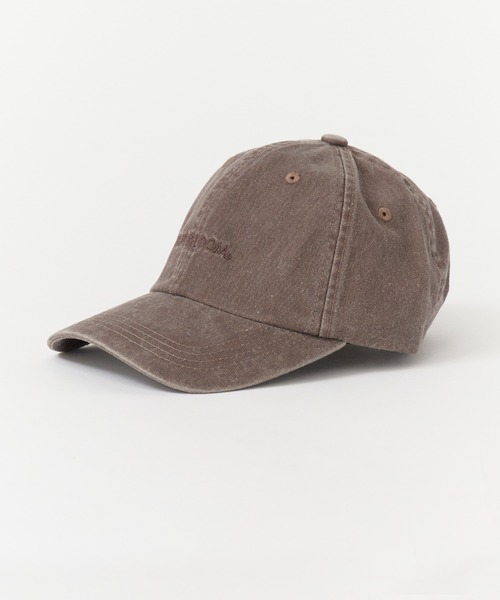 FRUIT OF THE LOOM(フルーツオブザルーム)の「FRUIT OF THE LOOM/フルーツオブザルーム PIGMENT LOGO LOW CAP キャップ(キャップ・メンズ・ブルー/チャコール/ベージュ/グリーン/ピンク/ブラウン・FREE)」の8枚目の写真
