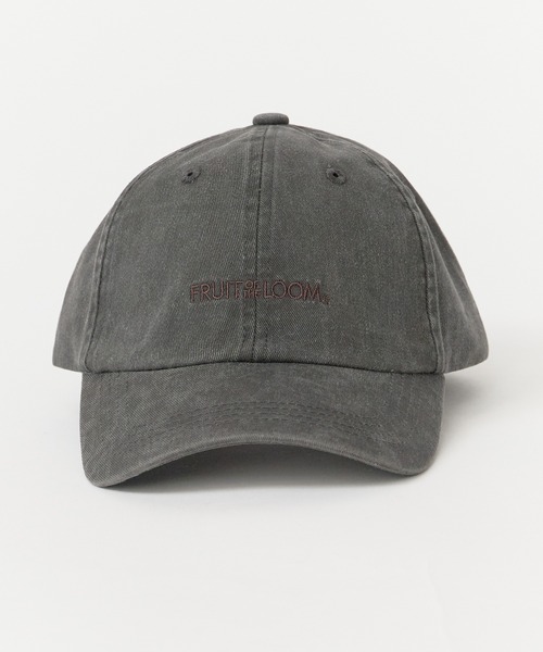 FRUIT OF THE LOOM(フルーツオブザルーム)の「FRUIT OF THE LOOM/フルーツオブザルーム PIGMENT LOGO LOW CAP キャップ(キャップ・メンズ・ブルー/チャコール/ベージュ/グリーン/ピンク/ブラウン・FREE)」の19枚目の写真