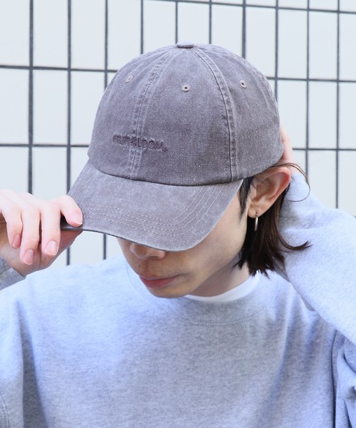 FRUIT OF THE LOOM(フルーツオブザルーム)の「FRUIT OF THE LOOM/フルーツオブザルーム PIGMENT LOGO LOW CAP キャップ(キャップ・メンズ・ブルー/チャコール/ベージュ/グリーン/ピンク/ブラウン・FREE)」の21枚目の写真