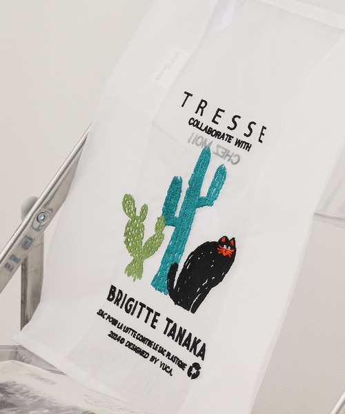 TRESSE/トレス×BRIGITTE TANAKA/ブリジット タナカ cat bag for