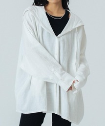 ROSE BUD | (CREOLME)HOODED BIG SHIRT(シャツ/ブラウス)