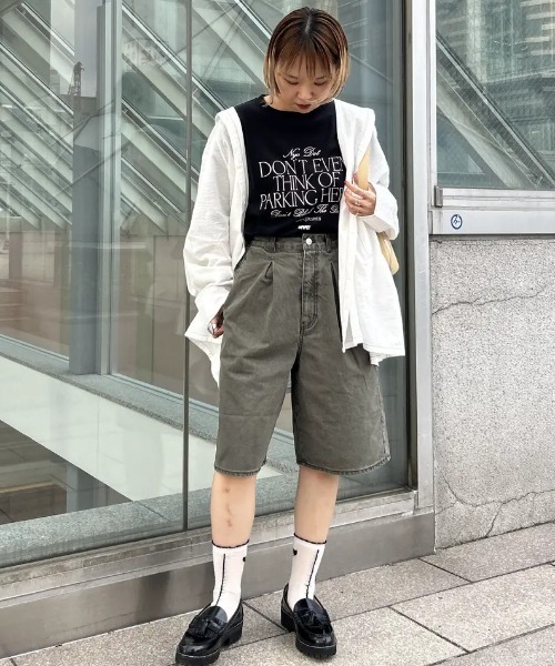 ブラウス シャツ (CREOLME)HOODED BIG SHIRT レディース CREOLME)HOODED BIG SHIRT（シャツ/ブラウス）｜ROSE BUD