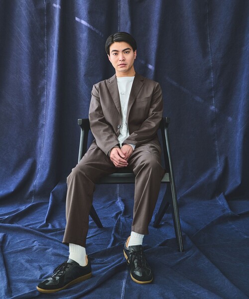 グリーンレーベルリラクシング ウォッシャブルトロ ナロー ジャケット 新品未使用 3200025S0608_l1_a060.jpg