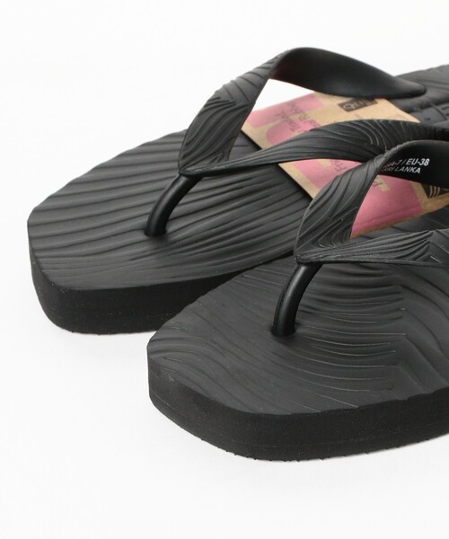 Demi-Luxe BEAMS（デミルクス ビームス）の「SLEEPERS / Tapered platform サンダル（サンダル・レディース・ブラック/ホワイト系その他5/ブラウン・37/36/39/38）」の11枚目の写真