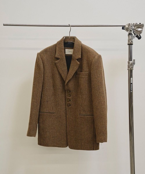 TODAYFUL（トゥデイフル）の「TODAYFUL　Wool100% Check Jacket ウール100％チェックジャケット/12420109（テーラードジャケット・レディース・キャメル・36/38）」の8枚目の写真