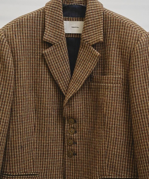 TODAYFUL（トゥデイフル）の「TODAYFUL　Wool100% Check Jacket ウール100％チェックジャケット/12420109（テーラードジャケット・レディース・キャメル・36/38）」の9枚目の写真