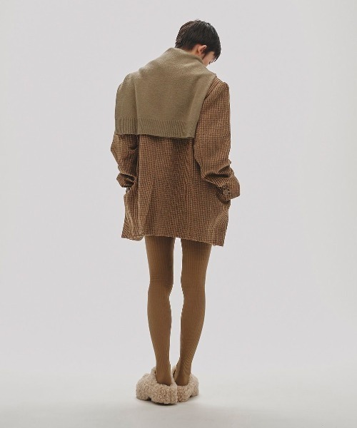 TODAYFUL（トゥデイフル）の「TODAYFUL　Wool100% Check Jacket ウール100％チェックジャケット/12420109（テーラードジャケット・レディース・キャメル・36/38）」の4枚目の写真