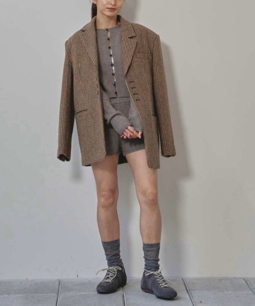 TODAYFUL（トゥデイフル）の「TODAYFUL　Wool100% Check Jacket ウール100％チェックジャケット/12420109（テーラードジャケット・レディース・キャメル・36/38）」の13枚目の写真