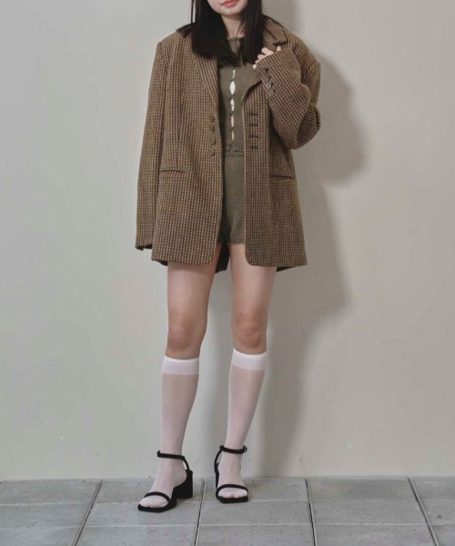 TODAYFUL（トゥデイフル）の「TODAYFUL　Wool100% Check Jacket ウール100％チェックジャケット/12420109（テーラードジャケット・レディース・キャメル・36/38）」の18枚目の写真