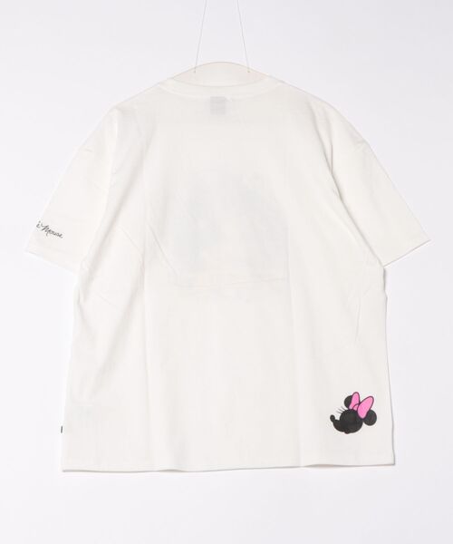 Disney(ディズニー)の「【綿100%】 親子お揃い ディズニー カラフルBIGフェイスTシャツ 0291A(Tシャツ/カットソー・メンズ・ブラック×レッド/その他9・S/M/L/XL)」の5枚目の写真