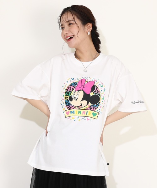 ディズニーキャラクター Tシャツ 100cm以上 Disney tシャツ Tシャツ レディース 「ディズニー」綿100