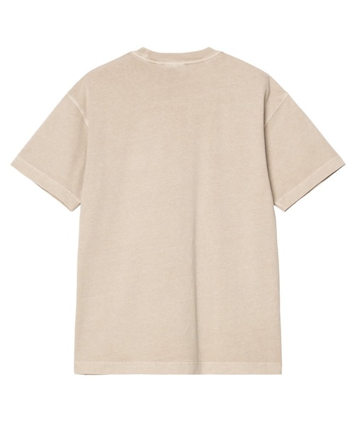 Carhartt WIP(カーハートダブリューアイピー)の「Carhartt WIP/カーハートダブリューアイピー 半袖Tシャツ ワンポイント S/S NELSON T-SHIRT I029949(Tシャツ/カットソー・メンズ・スモークグレー/ベージュ/キャメル・M/L/XL)」の9枚目の写真