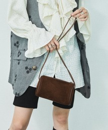 MIRROR STOKE | ≪WEB限定≫【新色追加】SUEDE RECTANGLE BAG/スエードレクタングルバッグ(ショルダーバッグ)