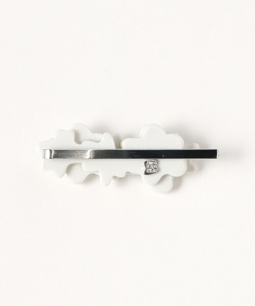 BEAMS BOY（ビームスボーイ）の「ATOLASOLAS / wave hair pin（バレッタ/ヘアクリップ・レディース・ブラック/ホワイト・ONE SIZE）」の3枚目の写真