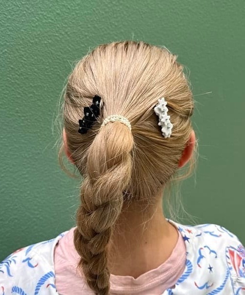 BEAMS BOY(ビームスボーイ)の「【7/16値下げ】ATOLASOLAS / wave hair pin(バレッタ/ヘアクリップ・レディース・ブラック/ホワイト・ONE SIZE)」の8枚目の写真