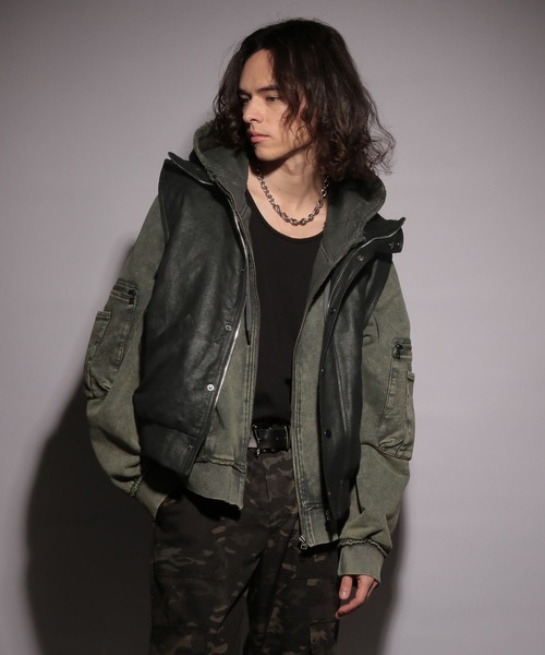 HARE（ハレ）の「【UNDERGROUND MODE】フードベスト(HARE)（その他アウター・メンズ・ブラック・FREE）」の11枚目の写真