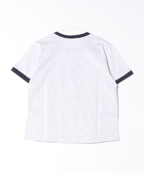WC(ダブル シー)の「プリントリンガーTシャツ(Tシャツ/カットソー・レディース・グレー/ブラック・FREE)」の15枚目の写真