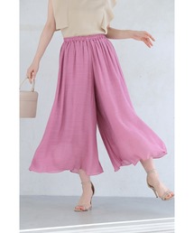 その他パンツ（ピンク/桃色系・クロップド・半端丈